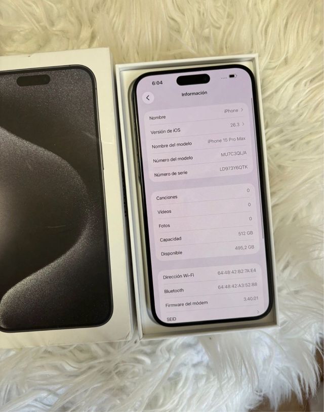 iPhone 15 Pro Max 512GB