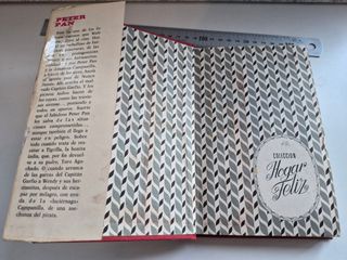 Peter Pan de Walt Disney. Libro con viñetas. 1968