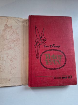 Peter Pan de Walt Disney. Libro con viñetas. 1968