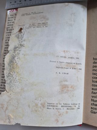 Peter Pan de Walt Disney. Libro con viñetas. 1968