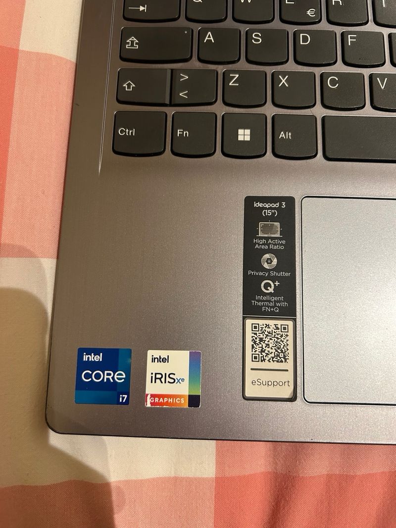 Lenovo IdeaPad 3 15 i7 16GB RAM afbeelding 2