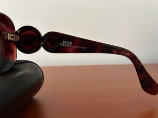 Gafas Sol Vintage Versace 1996 Tortoise Oro