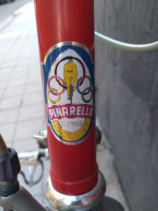 Pinarello Veneto roja original años 80