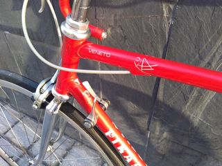 Pinarello Veneto roja original años 80