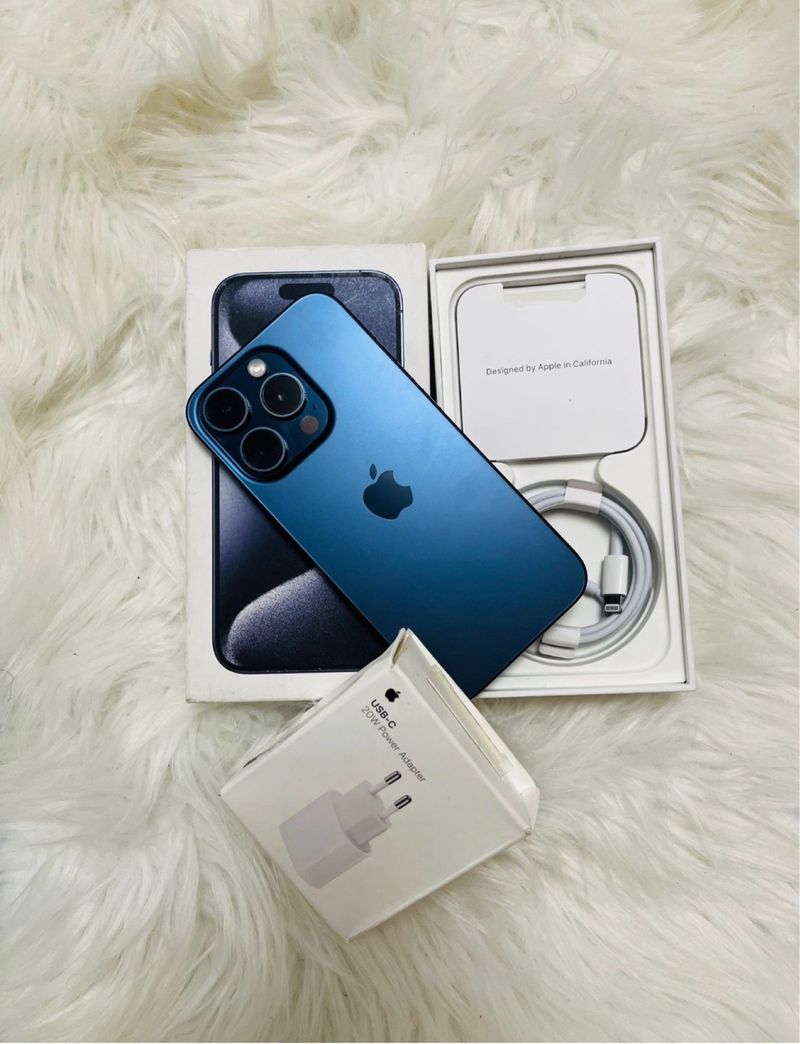 iPhone 15 Pro 128GB Azul