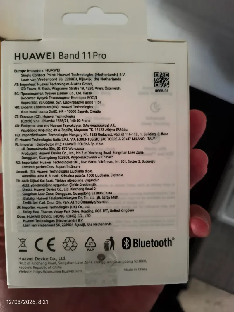 Huawei band 11 pro sin abrir afbeelding 2