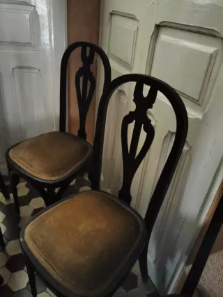 Lote de 6 Sillas antiguas