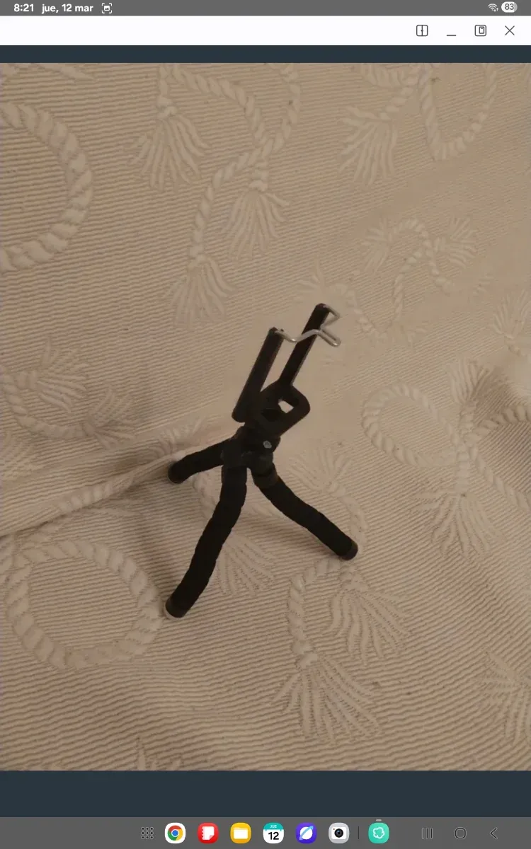 Trípode flexible para móvil