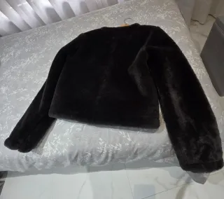 Chaquetón Zara de pelo