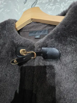 Chaquetón Zara de pelo
