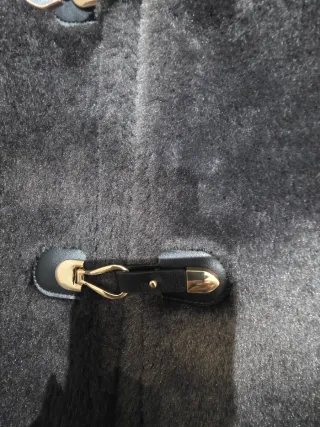 Chaquetón Zara de pelo