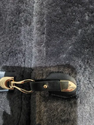 Chaquetón Zara de pelo