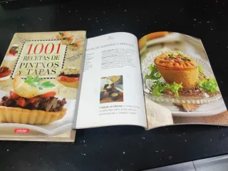 1001 RECETAS PINTXOS Y TAPAS  y "Cocina al Horno"