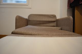 Sofá Cama Individual Plegable Beige