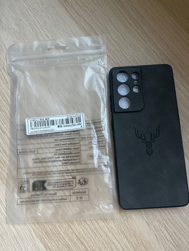 Funda Samsung Galaxy S21 Ultra Negra