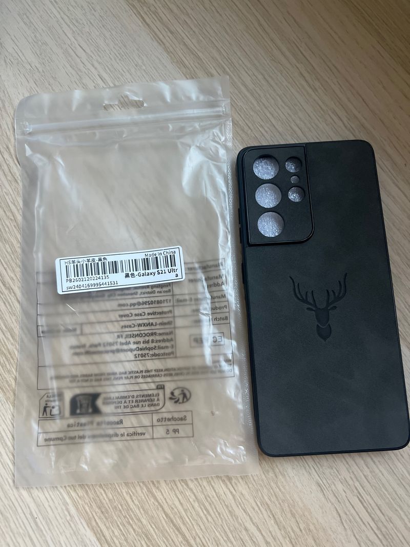 Funda Samsung Galaxy S21 Ultra Negra