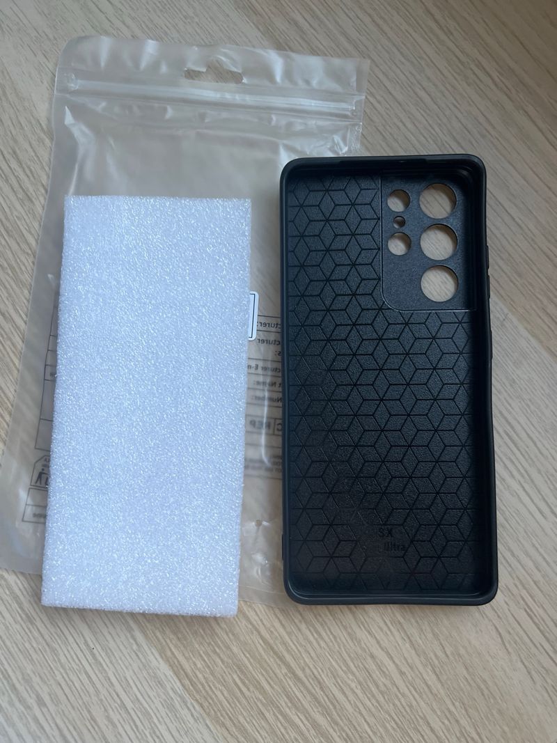 Funda Samsung Galaxy S21 Ultra Negra afbeelding 2