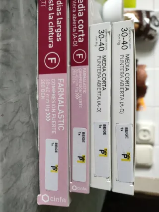 Medias de compresión Farmalastic Talla Pequeña