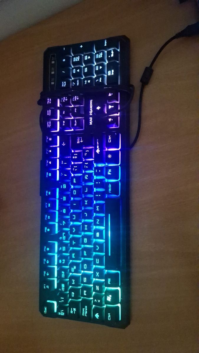 Teclado Gaming Mars Gaming MK218 Negro afbeelding 2