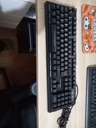 Teclado Gaming Mars Gaming MK218 Negro