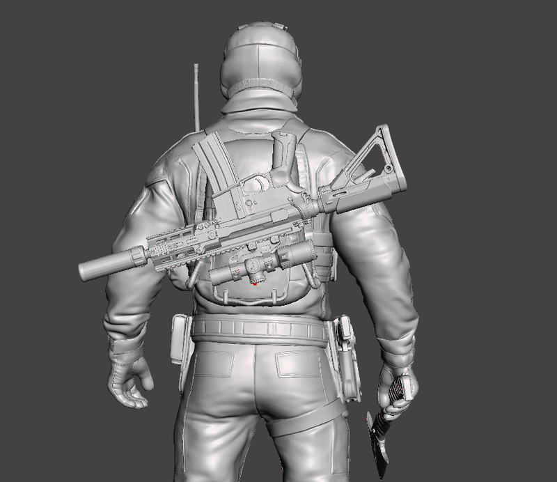 Figura Hunk Resident Evil Requiem afbeelding 3