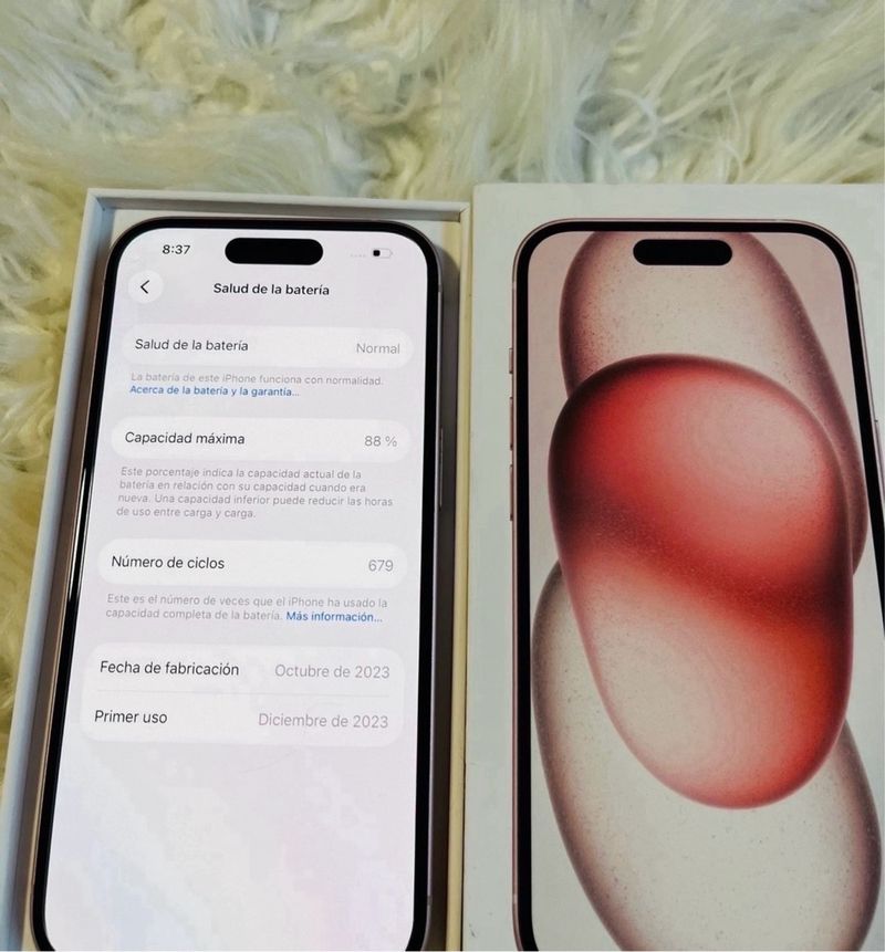 iPhone 15 256GB Rosa afbeelding 2