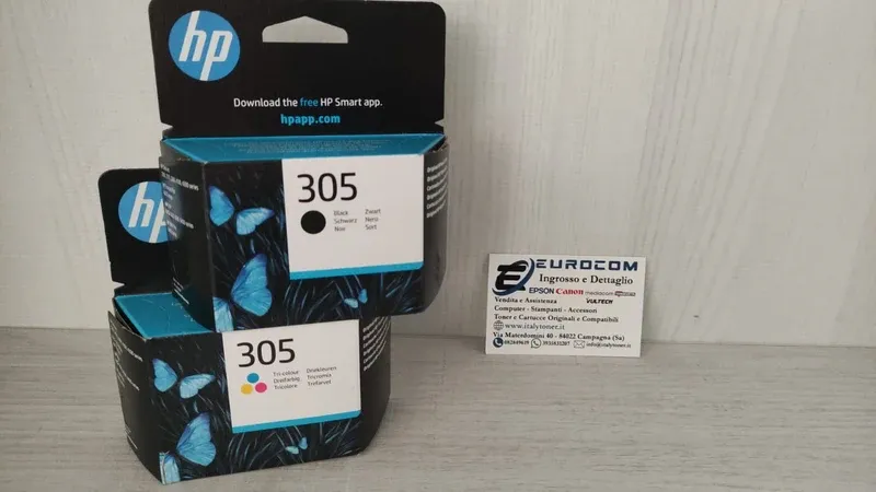 Kit 2 Cartuchos HP 305 Negro + Color