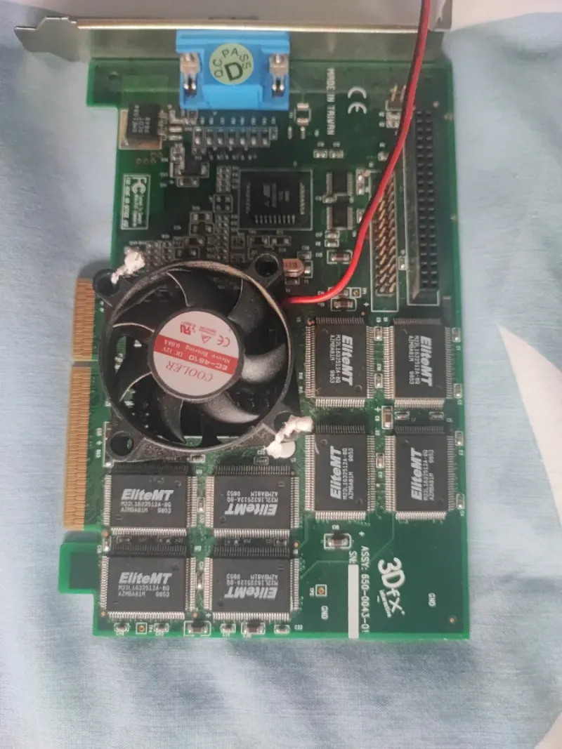 Tarjeta Gráfica 3dfx Voodoo con Ventilador afbeelding 4