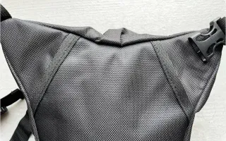 Mochila pierna moto negra NUEVA riñonera motorista