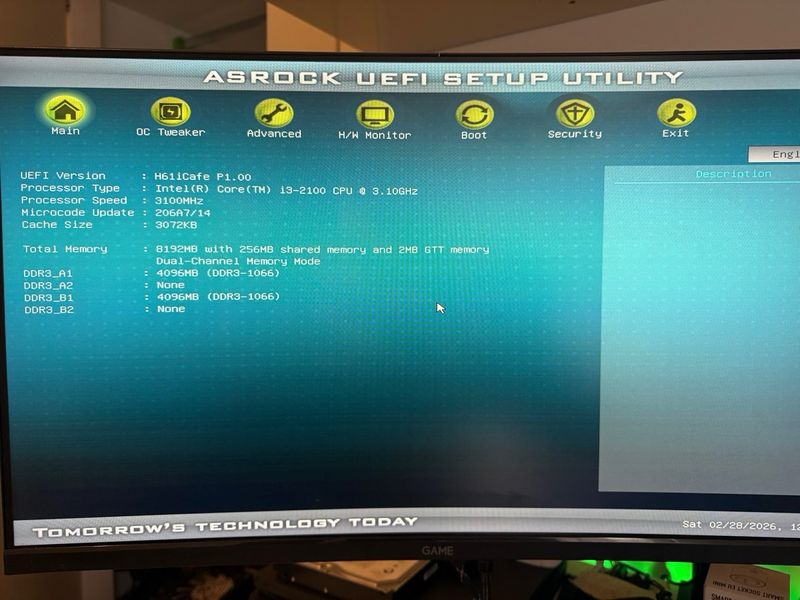 Placa Base ASRock H61iCafe + i3 afbeelding 5