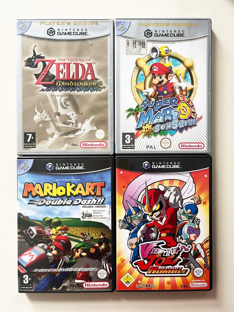 Juegos Nintendo GameCube: Zelda, Mario Kart, Mario