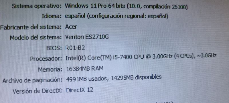 PC i5 7 GEN GAMING-16GB RAM-SSD-HDD-RX460 2GB-W11 afbeelding 3