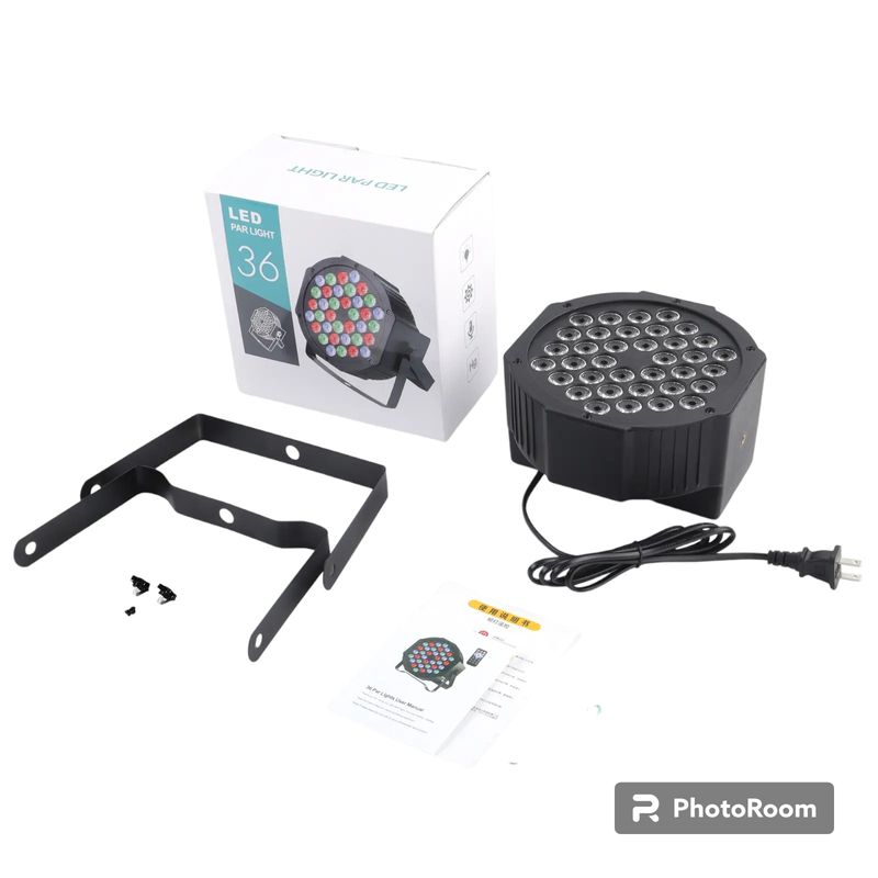 4x Proyector Luces Strobo Discoteca RGB LED Party afbeelding 3