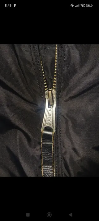 Chaqueta Alpha Industries Negra