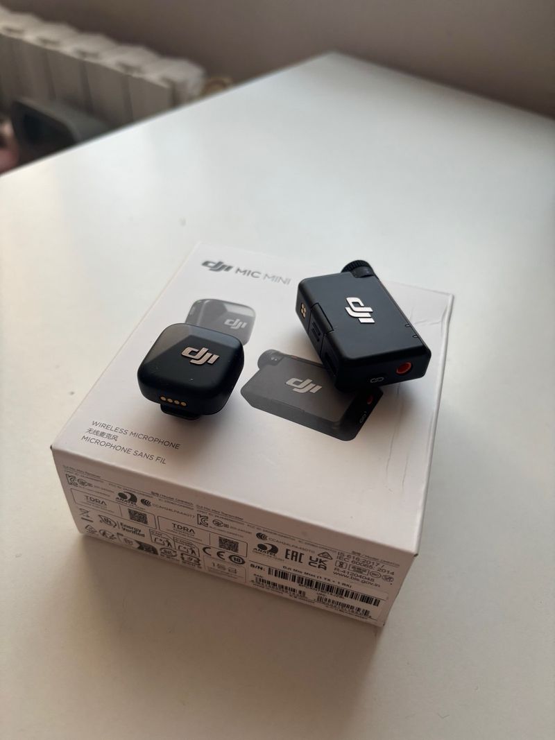 DJI Mic Mini Micrófono Inalámbrico Negro