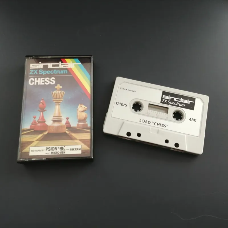 Sinclair ZX Spectrum Chess Cassette afbeelding 2