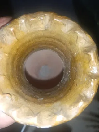 Jarrones decorativos de cerámica y piedra