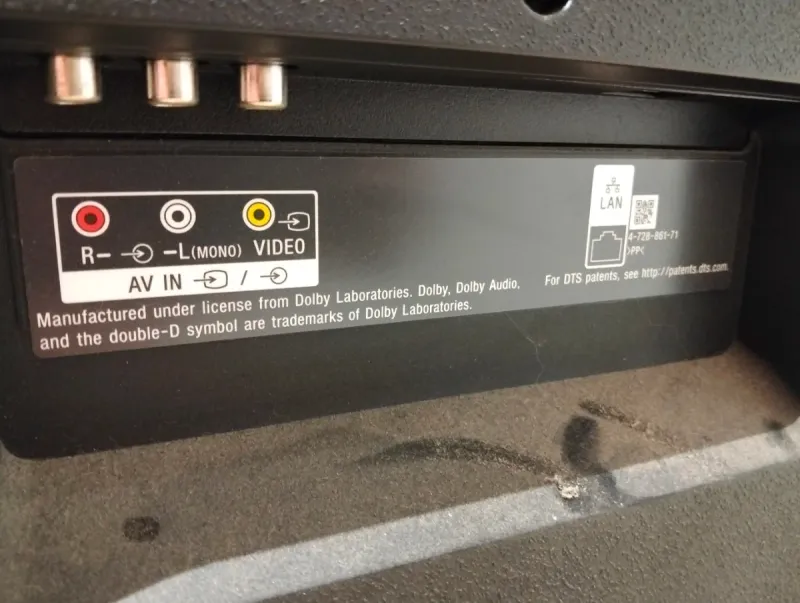 Sony Bravia 65 TV KD-65XF7596 afbeelding 2