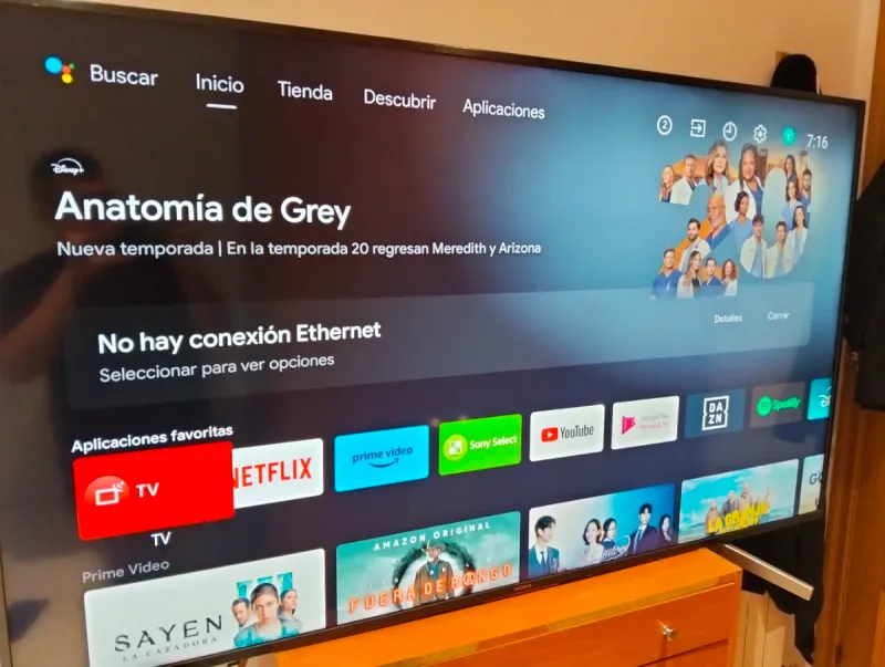 Sony Bravia 65 TV KD-65XF7596 afbeelding 4