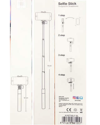 Palo Selfie Stick Aiino Azul