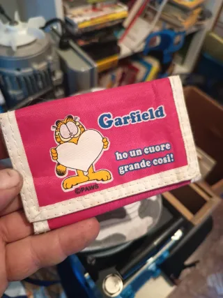 Portafoglio Garfield con cibo
