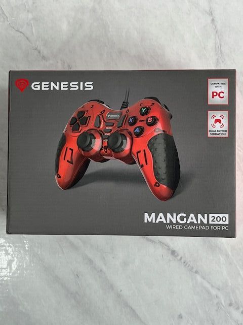 GamePad con cable para PC nuevo. GENESIS Mangan200