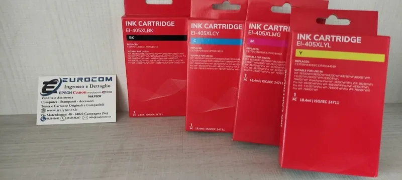 Kit de 4 cartuchos compatibles Epson Serie 405 XL