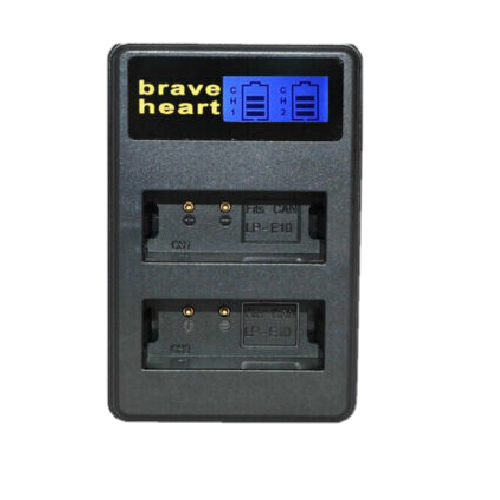 Cargador Brave Heart modelo  LP E10