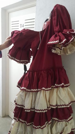 Traje Flamenca Vintage Talla 34