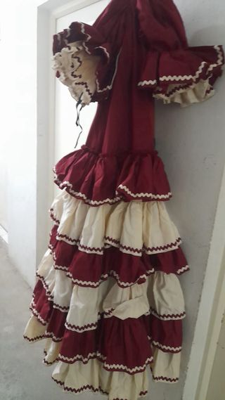 Traje Flamenca Vintage Talla 34
