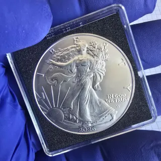 Moneda Plata Águila Americana 1 Oz 2026