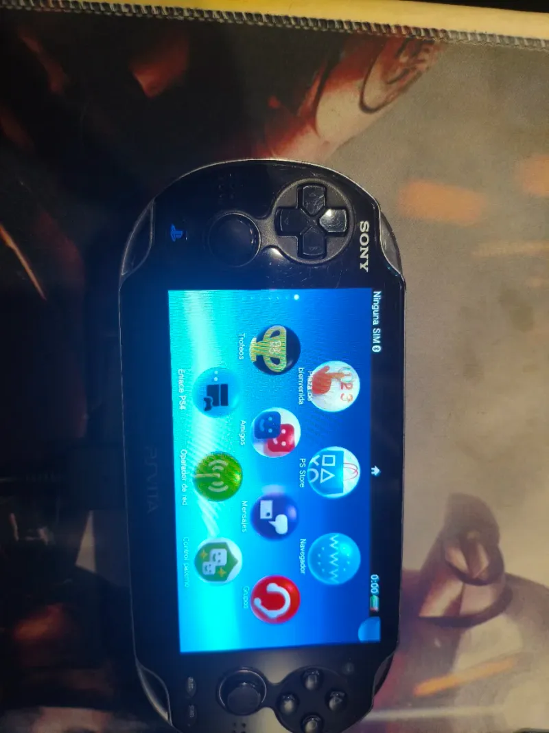 Sony PS Vita Fat Negra + Funda TMNT afbeelding 6