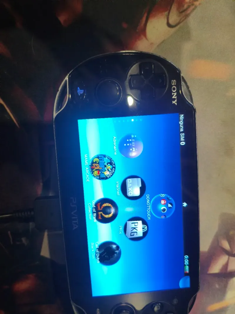 Sony PS Vita Fat Negra + Funda TMNT afbeelding 7