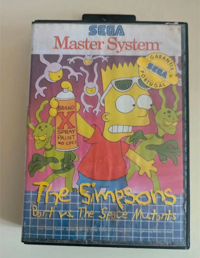 Los Simpsons Bart vs. Los Mutantes Espaciales - Master S